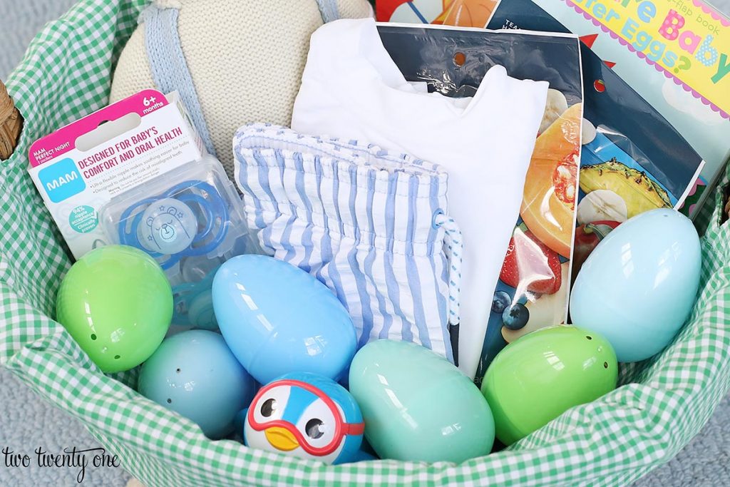 one year old easter basket