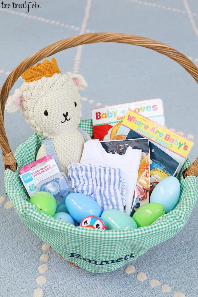 Easter Basket for One Year Old