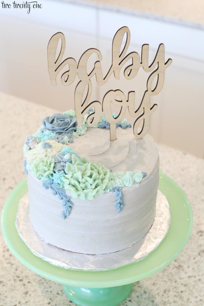 Blue Baby Shower for a Boy - Food, Decorations, & More