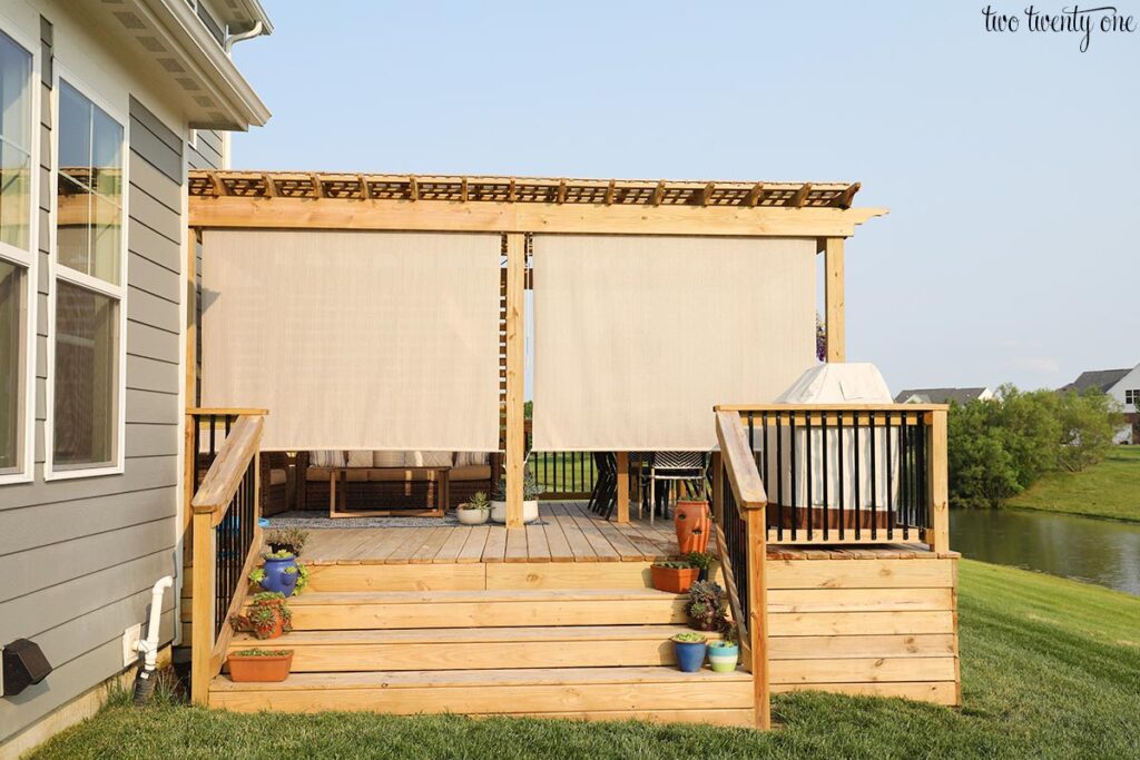 deck outdoor shades