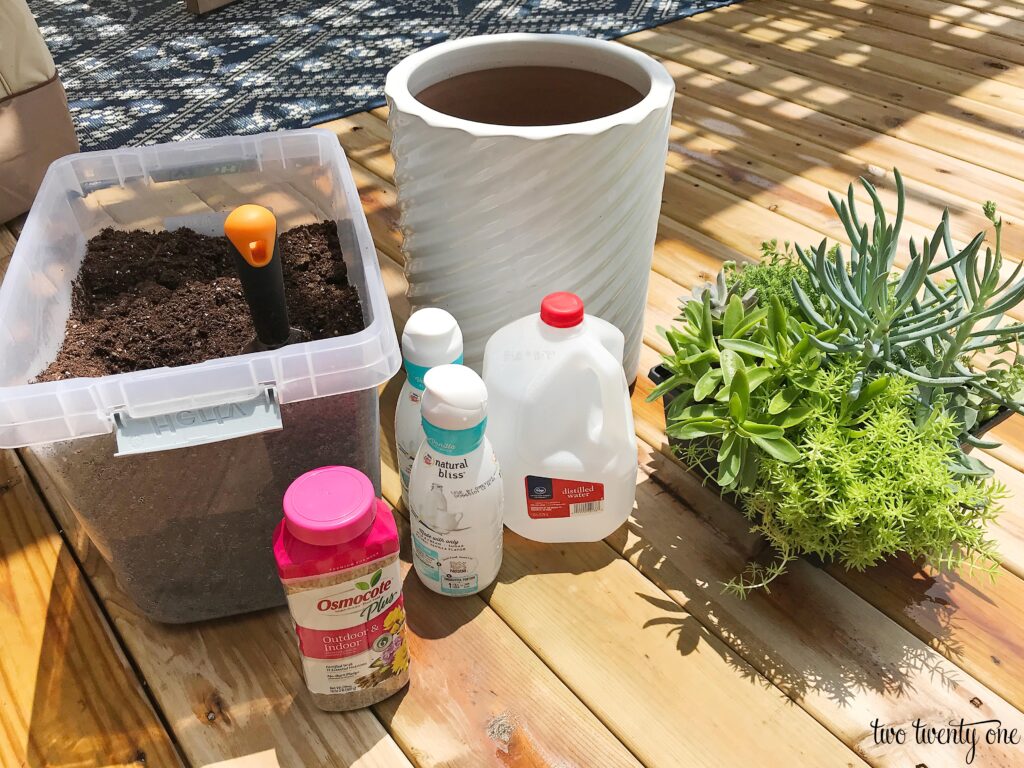 planter potting supplies