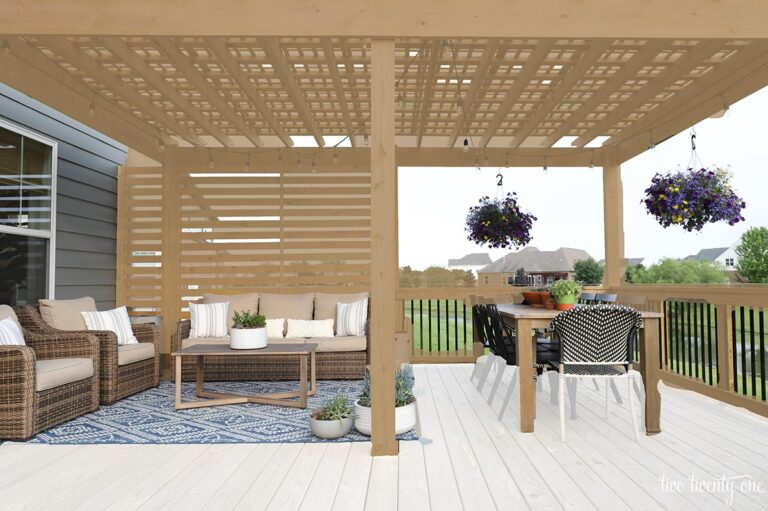 Deck and Pergola Color Options