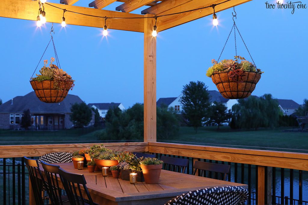 Easy Deck Lighting Ideas