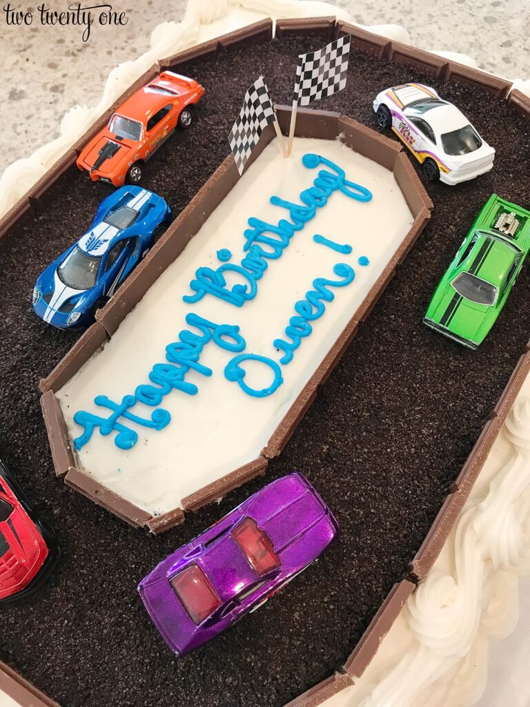 Race Car Cake – A Costco Cake Hack