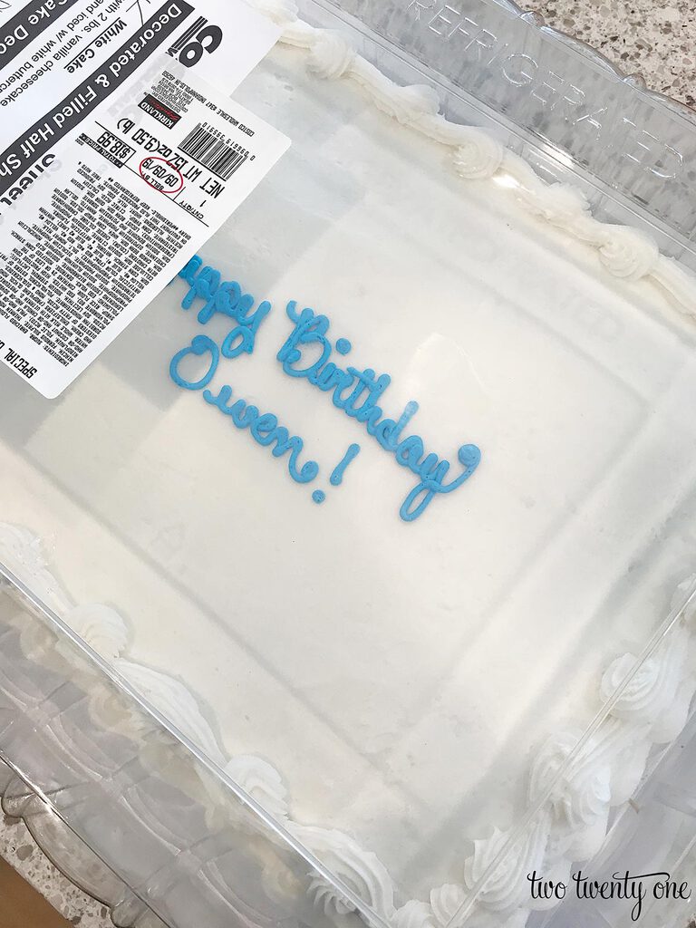 Costco cake hack