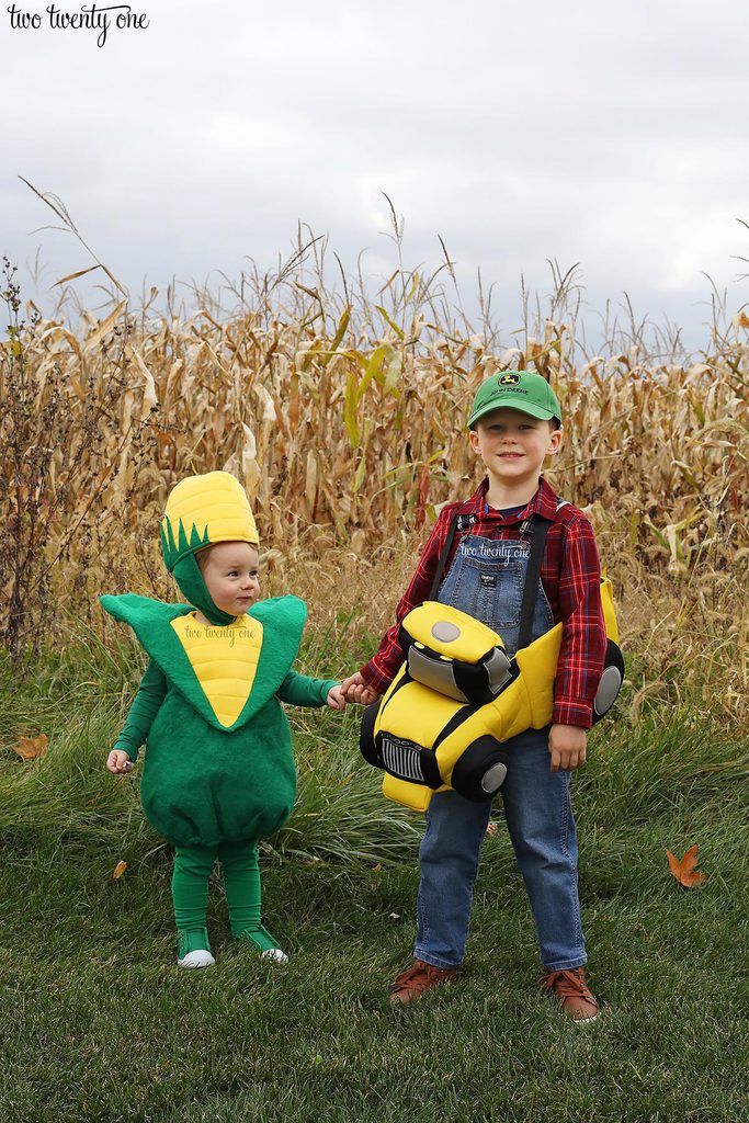 Farmer and Corn Costumes