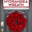 How to make a hydrangea wreath!