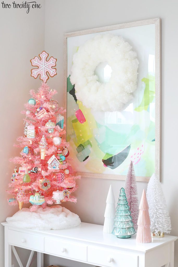 Sweet Treats Pink Christmas Tree