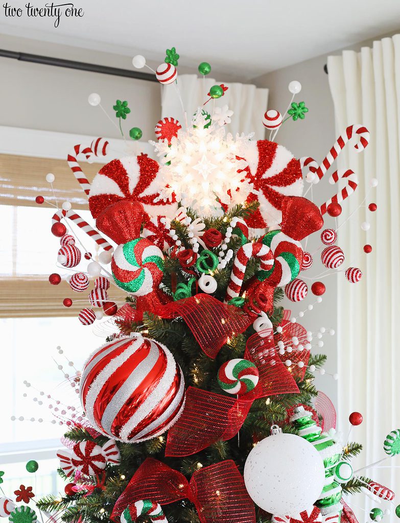 peppermint Christmas tree