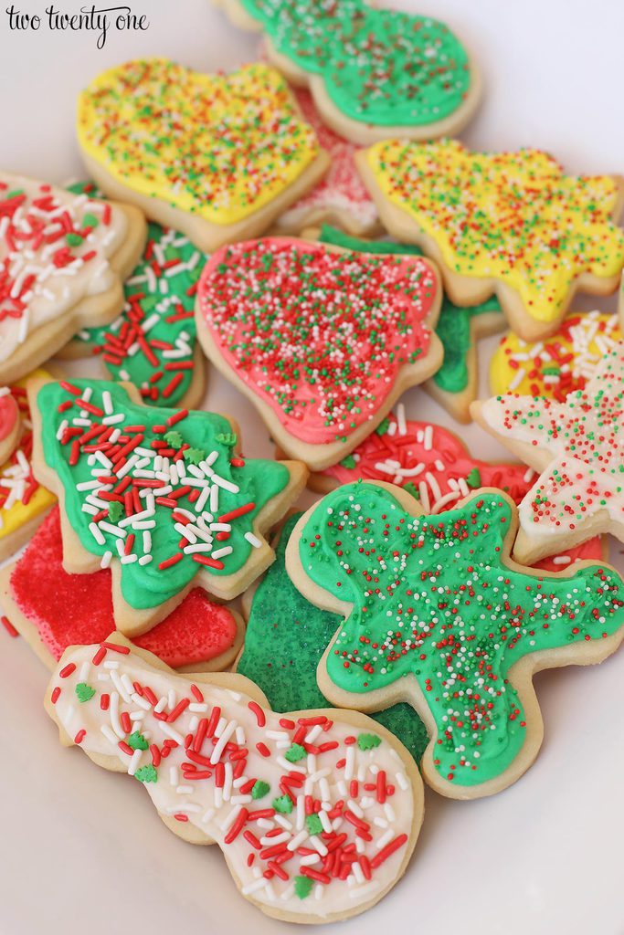 Christmas Sugar Cookie Cut-Outs - Dessert for Two