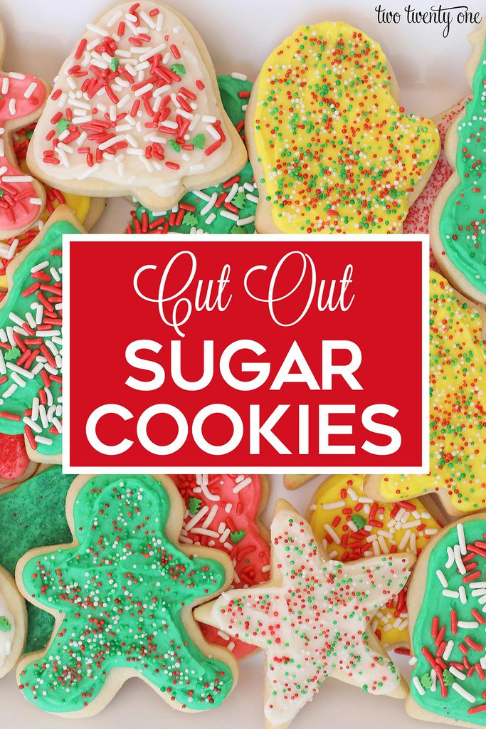 cut out sugar cookie recipe