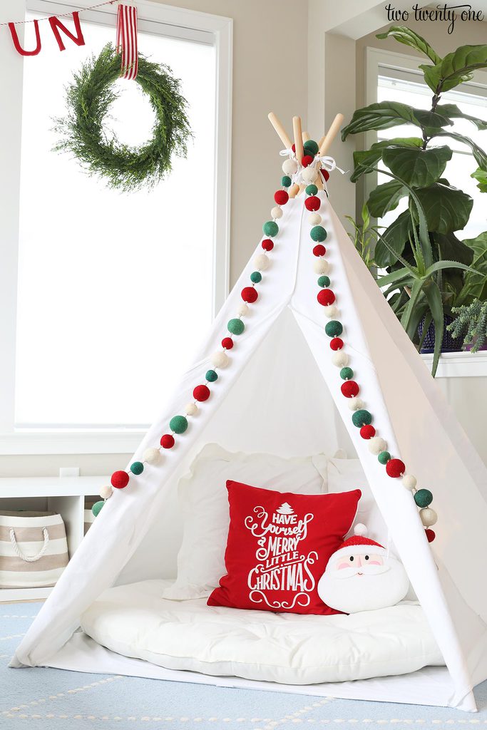 christmas teepee