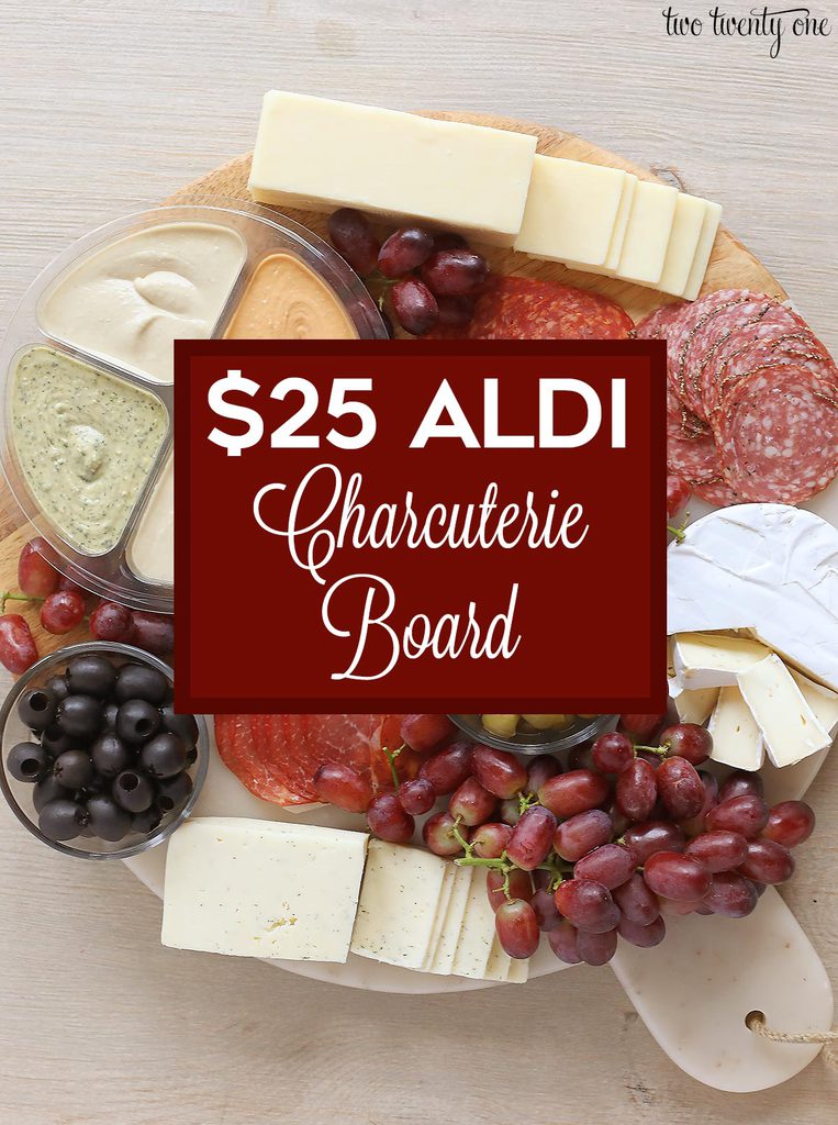 $25 Aldi Charcuterie Board