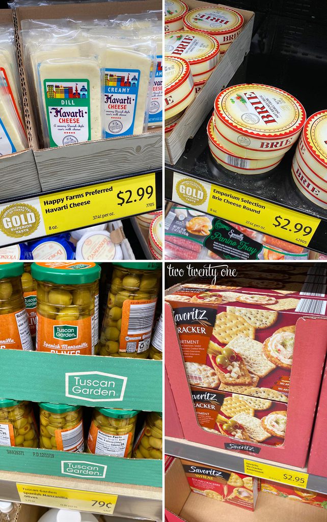 Aldi Meat and Cheese Board Products