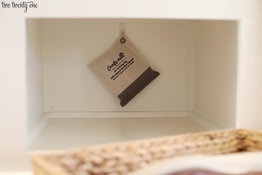 keep mudroom smelling fresh