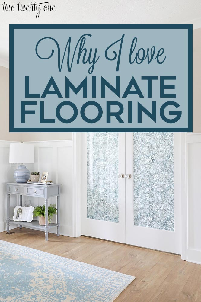 Why I love laminate wood flooring