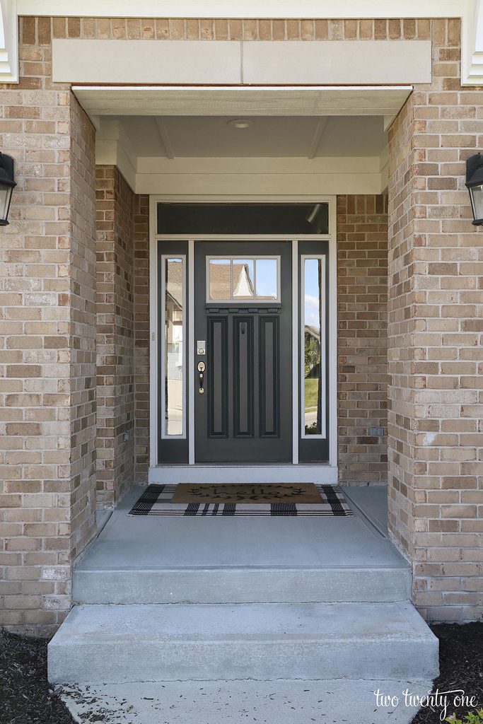 front porch before