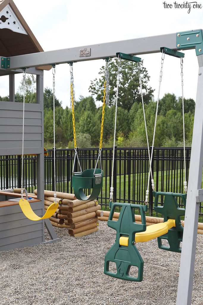 kidkraft swingset