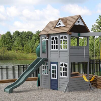 Painted Outdoor Playset