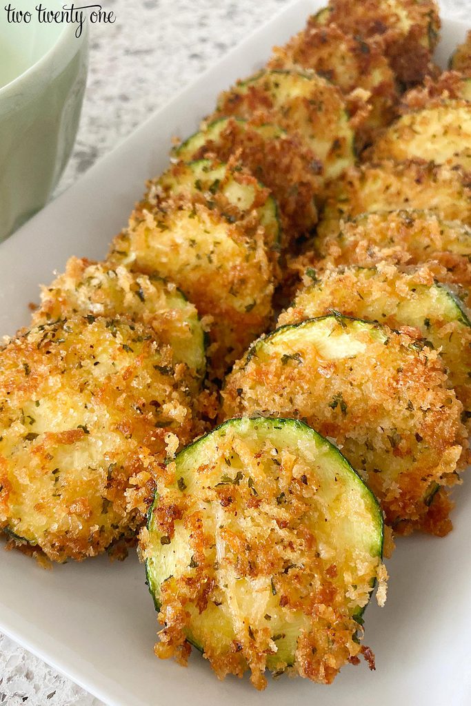 crispy fried zucchini