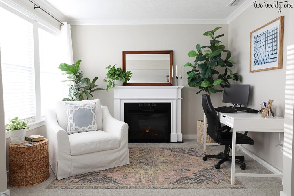 bedroom fireplace