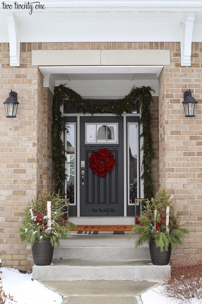 Front Porch Christmas Decorations Front Porch Christmas Decorations