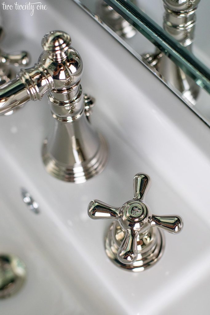 kingston brass american classic bathroom faucet in polished nickel