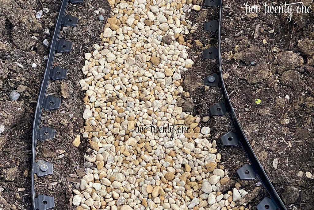 dry creek bed gravel