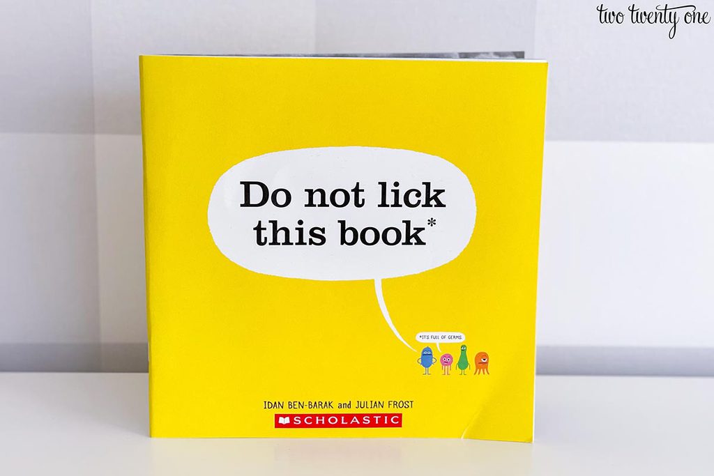 do not lick this book