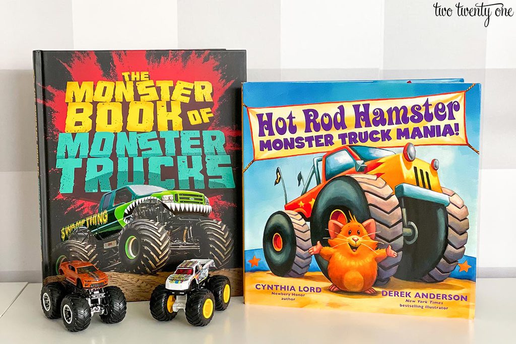 The Monster Book of Monster Trucks and Hot Rod Hamster books