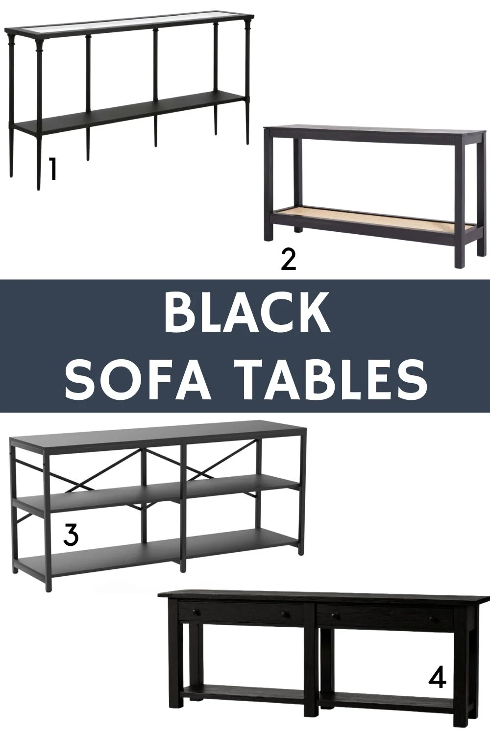 20 Stylish and Functional Behind the Couch Tables for Any Space