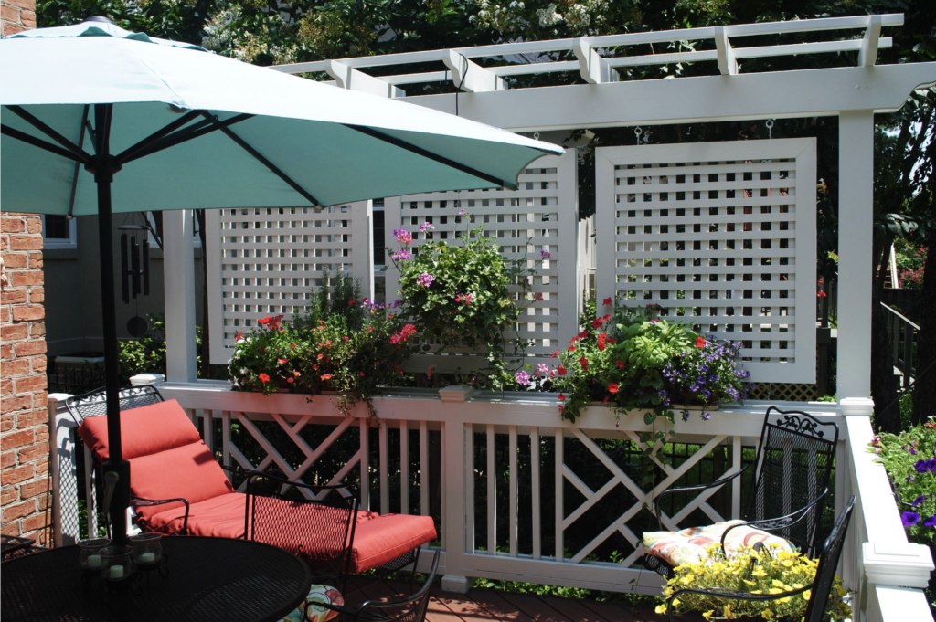 Hanging Trellis Deck Panels by Archadeck of Central South Carolina