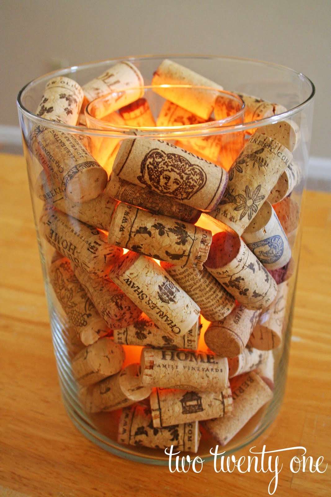 Wine Cork Candle Holder - Two Twenty One